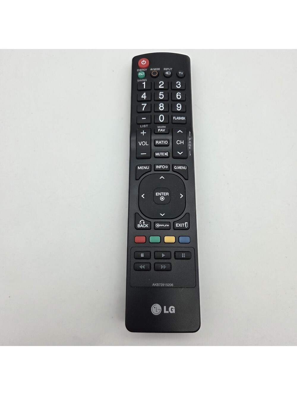 Genuine LG AKB72915206 Remote Control 47LD520 47LD450 26LE5300 22LE5300